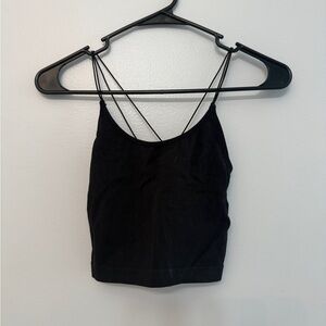 No Boundaries Black Strappy Camisole
